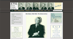 Desktop Screenshot of eliotslater.org